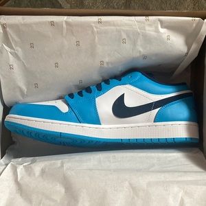 Brand new, never worn Air Jordan 1 Low size 12.